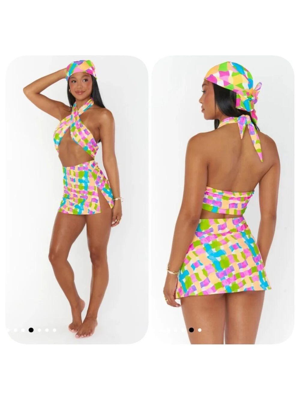 NWOT Show Me Your MuMu Shores Swim Coverup Skirt Sz XXL